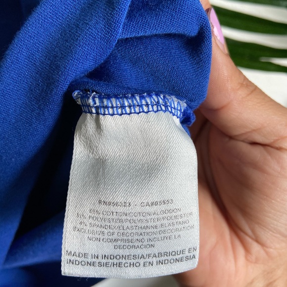 Nike Blue Rangers baseball dri fit tee - Picture 4 of 4